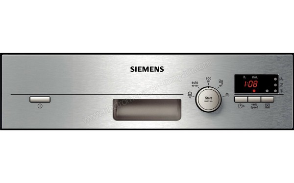 SIEMENS SR55E502EU - Panneau de commandes