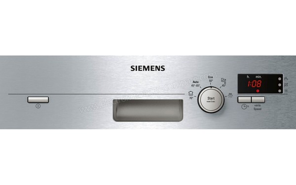 SIEMENS SR55E504EU - Panneau de commandes