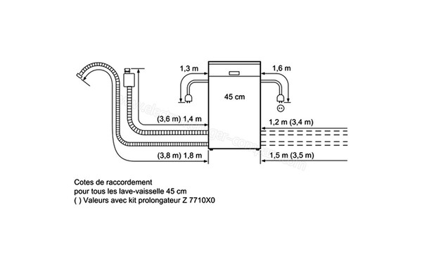 SIEMENS SR55E504EU - Sch&eacute;ma de raccordement