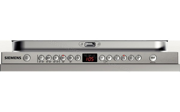 SIEMENS SR76T090EU - Panneau de commandes