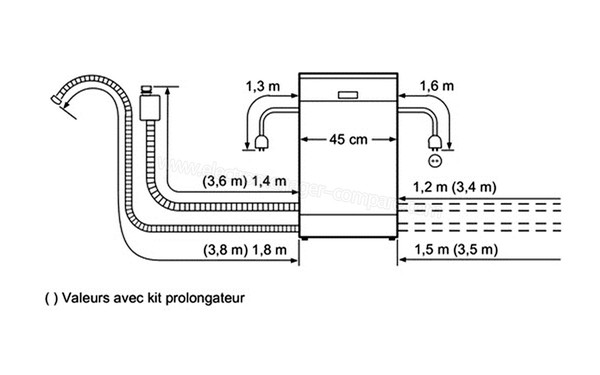 SIEMENS SR76T090EU - Schema de raccordement