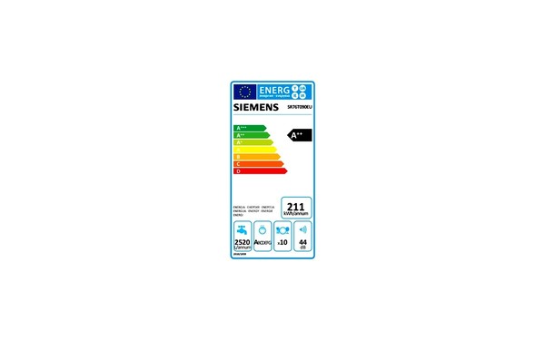SIEMENS SR76T090EU - &Eacute;tiquette &eacute;nergie