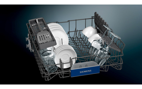 SIEMENS SX63HX36TE - Vue du panier sup&eacute;rieur