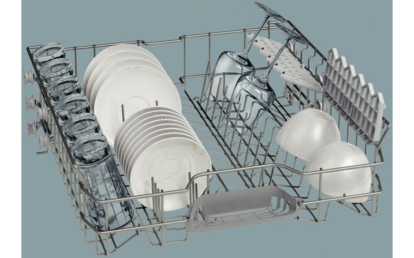 SIEMENS SX64D004EU - Vue du panier sup&eacute;rieur
