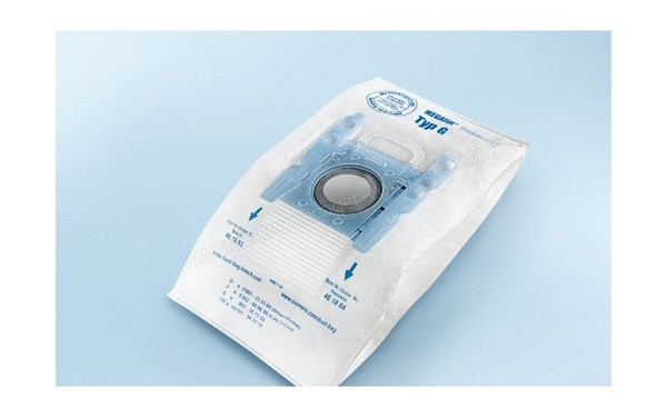 SIEMENS VS06B112A - Vue du sac &agrave; poussi&egrave;re