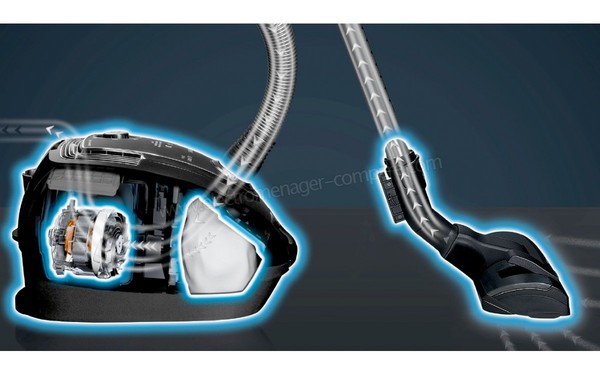 SIEMENS VSP3AAAA - Vue du mode d'aspiration