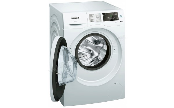 SIEMENS WD4HU560FF - Vue 3/4 gauche hublot ouvert