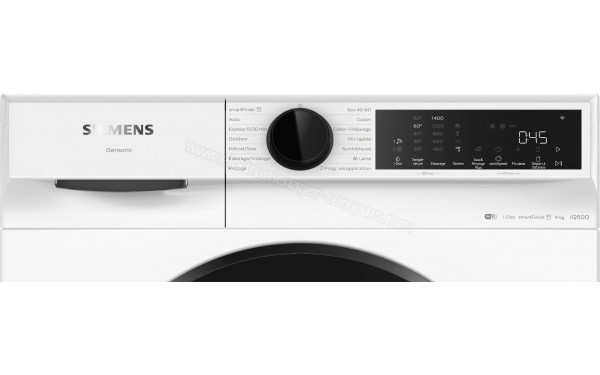 SIEMENS WG44J2ASFR - Panneau de commandes