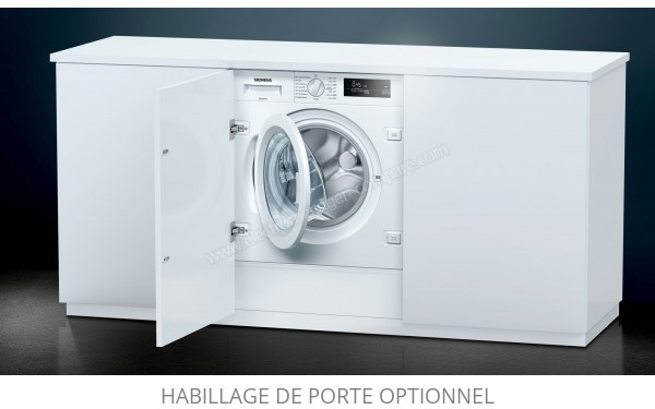 SIEMENS WI12W340FF - Vue 3/4 droite
