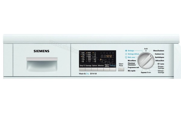 SIEMENS WK14D540FF - Panneau de commandes