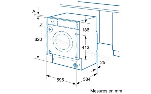 SIEMENS WK14D540FF - Plan d'installation