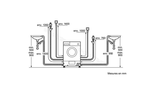 SIEMENS WK14D541FF - Sch&eacute;ma de raccordement