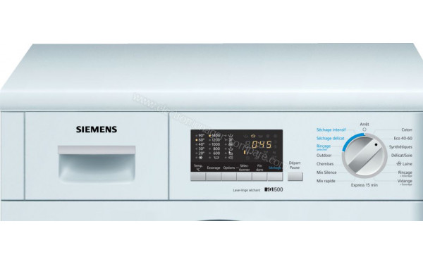 SIEMENS WK14D542FF - Panneau de commandes