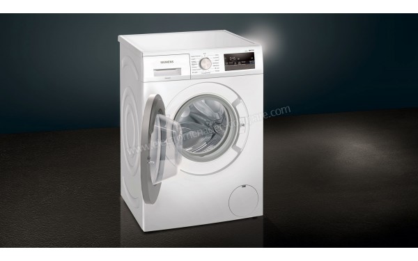 SIEMENS WM12N108FF - Vue 3/4 gauche