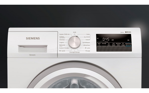 SIEMENS WM12N209FF - Panneau de commandes