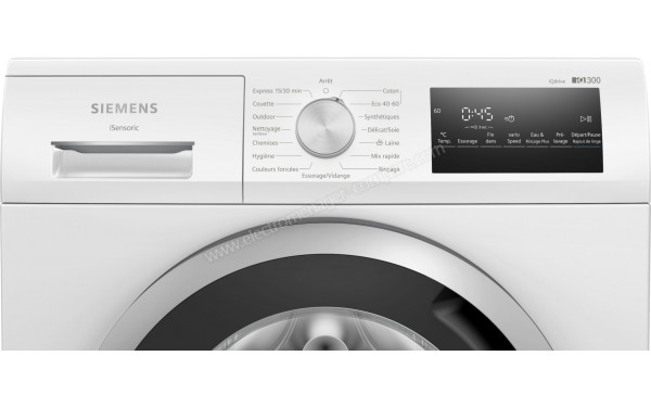 SIEMENS WM12N218FR - Panneau de commandes