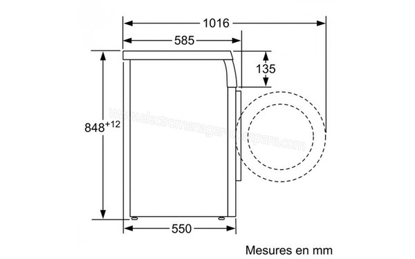SIEMENS WM12Q321FF - Schema technique