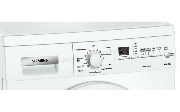SIEMENS WM14E363FF - Panneau de commandes