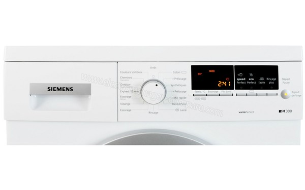 SIEMENS WM14E462FF - Panneau de commandes