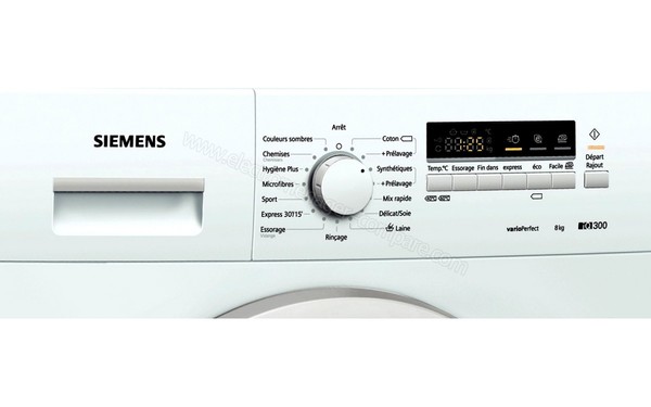 SIEMENS WM14K270FF - Panneau de commandes