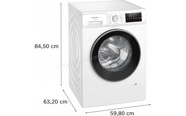 SIEMENS WM14N25QFR - Dimensions