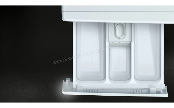 SIEMENS WM14N25QFR - Zoom sur le tiroir lessiviel