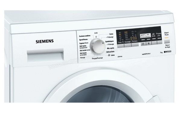 SIEMENS WM14Q461FF - Panneau de commandes