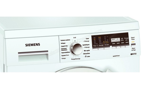 SIEMENS WM14S484FF - Panneau de commandes