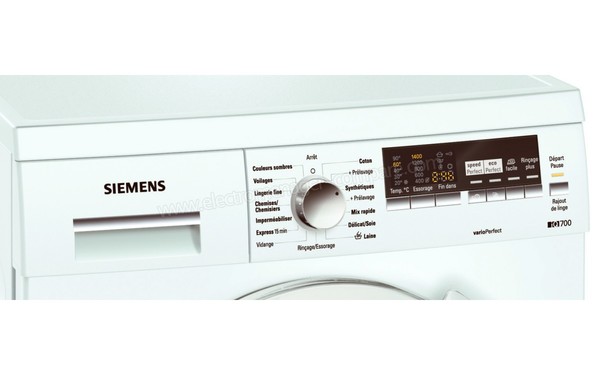 SIEMENS WM14S485FF - Panneau de commandes