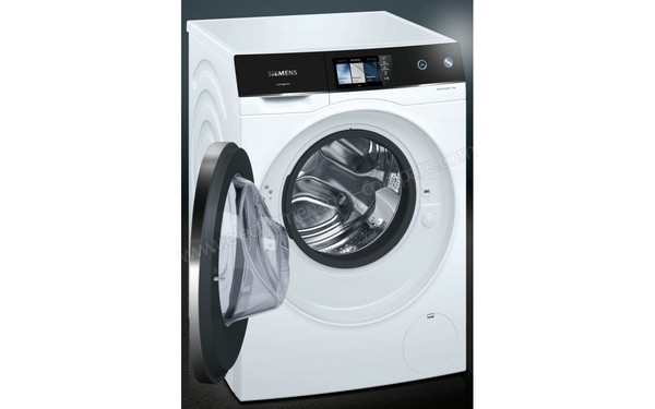 SIEMENS WM14U940EU - Vue 3/4 gauche porte ouverte