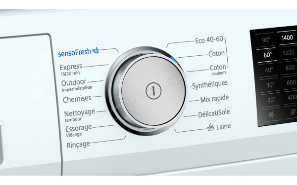 SIEMENS WM14UQ09FF - Vue des programmes