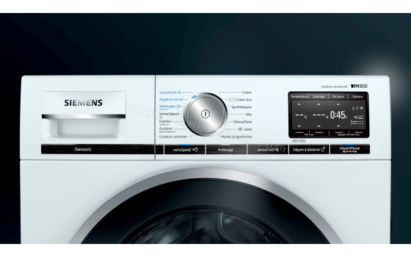 SIEMENS WM16XFH0FF - Panneau de commandes