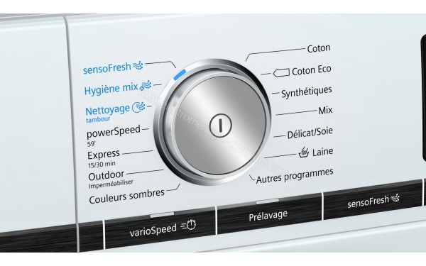 SIEMENS WM16XFH0FF - Programmes