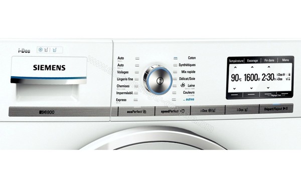 SIEMENS WM16Y891FF - Panneau de commandes