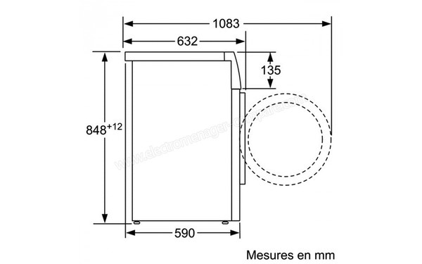 SIEMENS WM16Y891FF - Schema technique 2