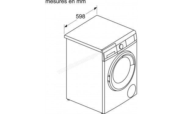 SIEMENS WN34A100FF - Dimensions