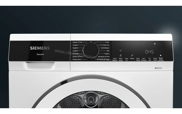 SIEMENS WP31G200FR - Panneau de commandes