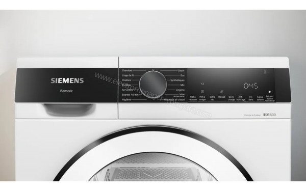SIEMENS WQ33G2DTFR - Panneau de commandes