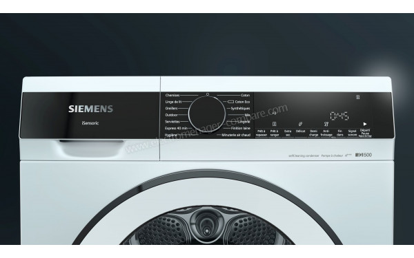 SIEMENS WQ35G2D0FF - Panneau de commandes