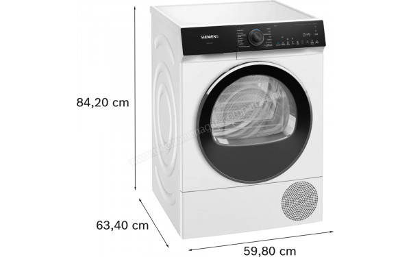 SIEMENS WQ45H2B5FR - Dimensions