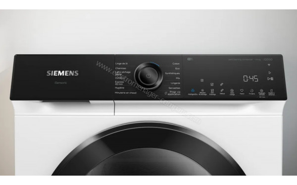 SIEMENS WQ45H2B5FR - Panneau de commandes