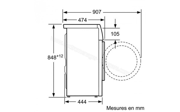SIEMENS WS12K262FF - Schema technique 1