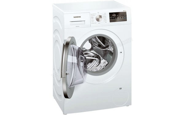 SIEMENS WS12L260FF - Vue 3/4 gauche hublot ouvert