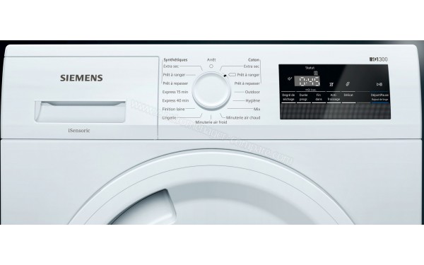 SIEMENS WT43N207FF - Panneau de commandes