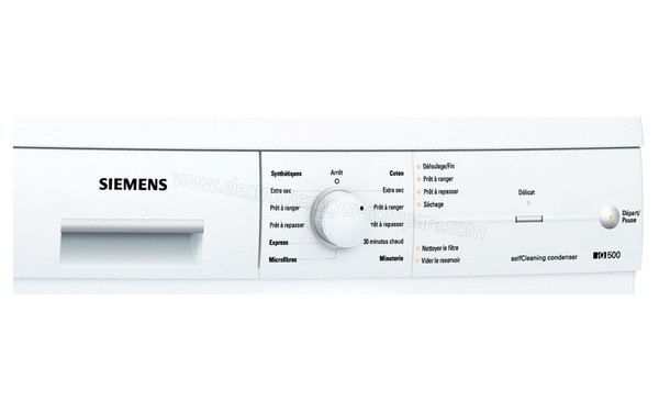 SIEMENS WT44W180FF - Panneau de commandes