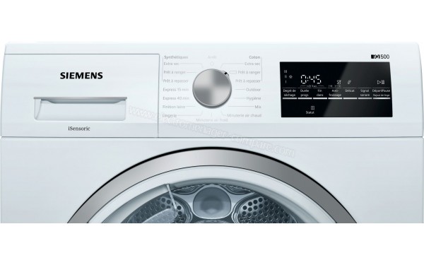 SIEMENS WT45G408FF - Panneau de commandes