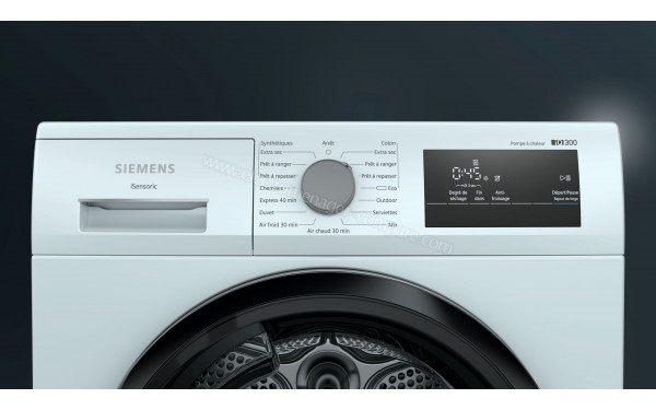 SIEMENS WT45H001FR - Panneau de commandes