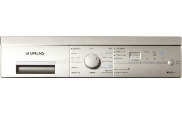 SIEMENS WT46E3X1FF - Panneau de commandes (cr&eacute;dit : Boulanger)
