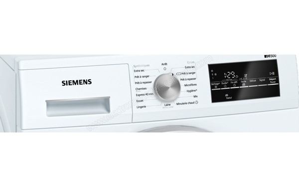 SIEMENS WT46G400FF - Bandeau de commandes
