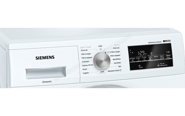 SIEMENS WT47W460FF - Bandeau de commandes